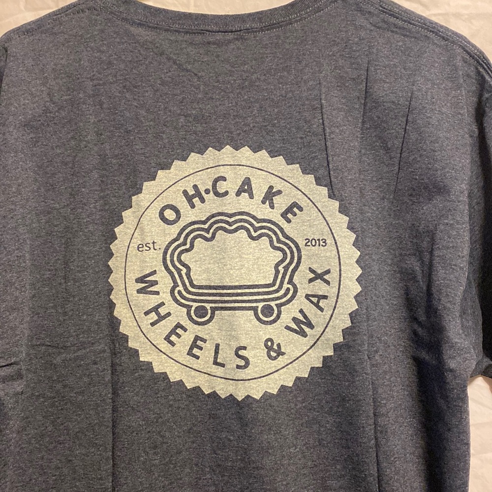 OH-CAKE skateboard tee shirt